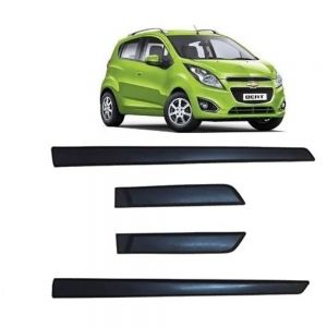Side Door Beading Door Protector Accessories for Beat Black